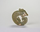 A Carved Jade Coiled-Tail Dragon Pendant, Shang Dynasty - 2