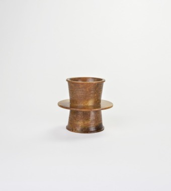 A Jade Cong-Form Tubular Fitting, Shang Dynasty