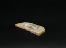 A Rare Carved Jade Crown-Shaped Ornament with Anthropomorphic Mask, Liangzhu Culture - 8