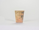 A Carved Triangular Jade Tubular Ornament with Stylized Mask Design, Liangzhu Culture - 2