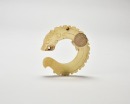 A White Jade Dragon-Form Pendant, Shang Dynasty - 2