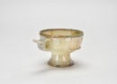 A Bronze-Mounted Jade Ear Cup with Mandarin Ducks, Han Dynasty - 5