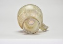 A Bronze-Mounted Jade Ear Cup with Mandarin Ducks, Han Dynasty - 8