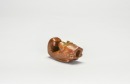 A Brown Jade Hook-Shaped Dragon Pendant, Shang Dynasty