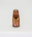 A Brown Jade Hook-Shaped Dragon Pendant, Shang Dynasty - 2