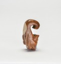 A Brown Jade Hook-Shaped Dragon Pendant, Shang Dynasty - 6