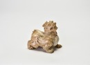 A Carved Jade Figure of a Winged Mythical Beast, Han Dynasty