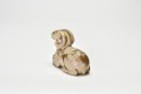 A Carved Jade Figure of a Recumbent Ram, Han Dynasty - 6