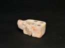 A Carved Jade Four-Tube Mythical Beast Fitting, Shang Dynasty - 4