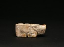 A Carved Jade Four-Tube Mythical Beast Fitting, Shang Dynasty - 8