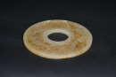 Celadon Jade Openwork Bi Disc Carved with a Pair of Phoenixes - 3