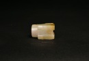 A Pale Celadon Jade Carving of a Recumbent Mythical Beast, Shang Dynasty - 7