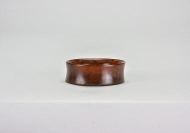 A Russet-Brown Jade Ring, Neolithic Period