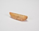 A Yellow Jade Cicada-Form Pendant, Zhou Dynasty - 4