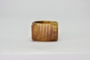 A Carved Brown Jade Cong, Western Zhou - 5