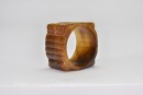 A Carved Brown Jade Cong, Western Zhou - 9