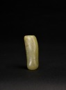 A Jade Bird-Form Tubular Ornament, Shang Dynasty - 7