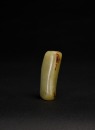 A Jade Bird-Form Tubular Ornament, Shang Dynasty - 9