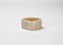 A Pale Celadon Jade Cong-Form Ring, Neolithic Period - 2