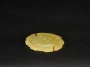 A Pale Yellow Jade Openwork Disc with Dragon and Phoenix Motifs, Warring States Period - 5