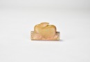 A Carved Jade Recumbent Hare-Form Fitting, Western Zhou Dynasty