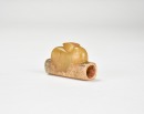 A Carved Jade Recumbent Hare-Form Fitting, Western Zhou Dynasty - 4