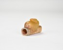 A Carved Jade Recumbent Hare-Form Fitting, Western Zhou Dynasty - 6