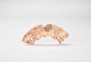 A Carved Jade Dragon-Form Pendant, Western Zhou Dynasty