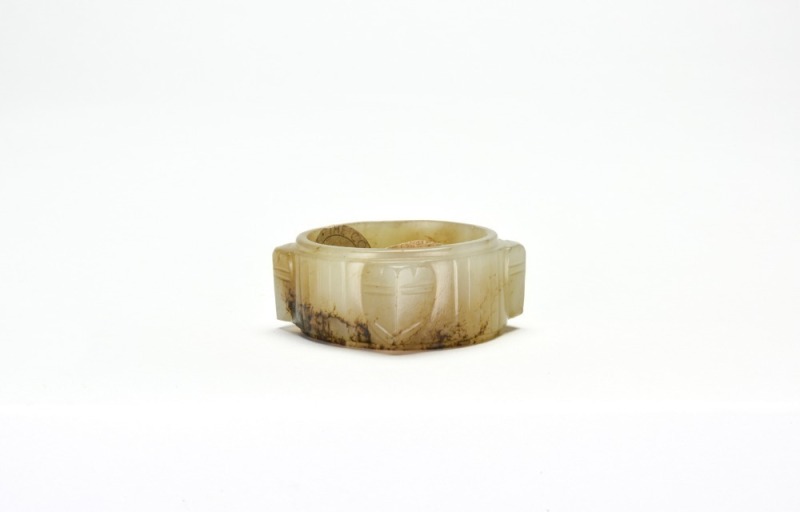 A Carved Jade Cong, Liangzhu Culture, Neolithic Period