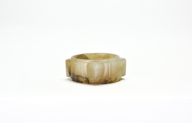 A Carved Jade Cong, Liangzhu Culture, Neolithic Period
