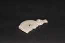 A Carved Pale Celadon Jade Double-Beast Pendant, Western Zhou Dynasty - 5