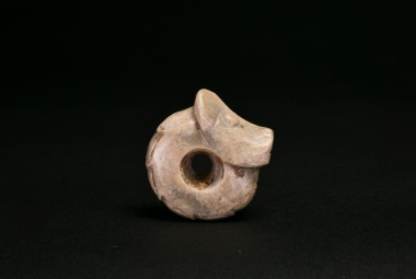 A Jade Tiger-Form Pendant. Neolithic Period