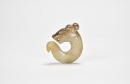 A Carved Jade Coiled Dragon Pendant, Shang Dynasty - 3