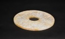 A Carved Jade Grain-Pattern Bi Disc, Han Dynasty - 3