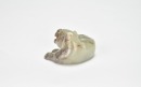 A Carved Jade Recumbent Tiger, Han Dynasty - 3