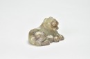 A Carved Jade Recumbent Tiger, Han Dynasty - 6