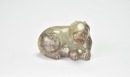 A Carved Jade Recumbent Tiger, Han Dynasty - 8