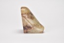 A Celadon and Russet Jade Bird-Form Ornament, Western Zhou Dynasty - 3