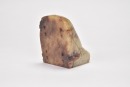 A Celadon and Russet Jade Bird-Form Ornament, Western Zhou Dynasty - 4