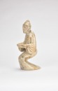 A Large Carved Jade Figure of a Kneeling Attendant, Han - 8