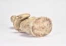 A Large Carved Jade Figure of a Kneeling Attendant, Han - 9