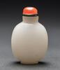 Qing - A White Jade Snuff Bottle - 5