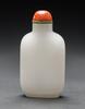 Qing - A Fine White Jade Snuff Bottle - 5