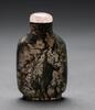 Qing - A Greenish Plants Agate Snuff Bottle - 5