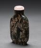 Qing - A Greenish Plants Agate Snuff Bottle - 6