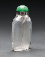 Qing - A Crystal Rock Snuff Bottle