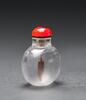 Qing - A Crystal Rock Snuff Bottle - 2