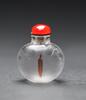 Qing - A Crystal Rock Snuff Bottle - 5