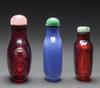 Late Qing-A Group Of Three Glass Snuff Bottle - 3