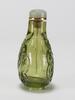 Qing-A Transparence Green Glass Snuff Bottle - 3